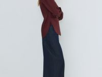 Джинсы Barrel fit, Синий