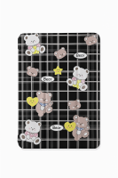 Чехол-книжка Mosbros Bear для Apple iPad Air 4/5 и Air 11 (2024/2025), с подставкой и отделением под стилус (черный)