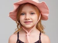 Панама текстильная для девочек