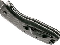 Полуавтоматический складной нож Kershaw Flourish, сталь 8Cr13MoV, рукоять G10/карбон, черный