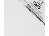 Холст грунтованный на картоне Малевичъ 15x15 см., хлопок, 280 гр/м2