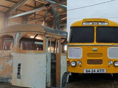 В Нюрбинском районе Якутии установили памятник автобусу ПАЗ 672М