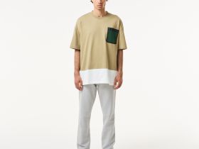 Мужская хлопковая футболка Lacoste