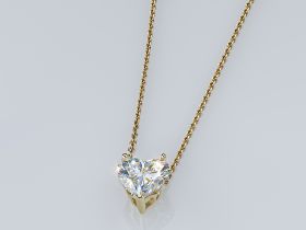 Подвеска из желтого золота э0312пд11231161