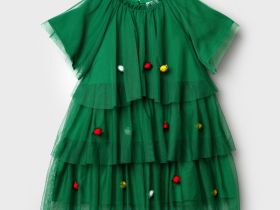 Платье трикотажное для девочек