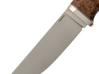 Нож Панцуй, сталь M398, рукоять карельская береза