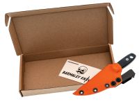 Нож Barmaley Knives Буратино, сталь AUS-10Co, рукоять Микарта, синий