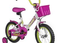 Детский велосипед Novatrack Twist 14, год 2025, цвет Черный