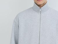 Куртка с воротником-стойкой, Серый