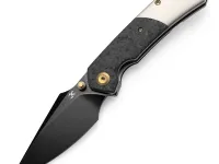 Складной нож Kansept Fenrir, сталь S35VN, рукоять карбон/титан