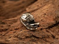 Бусина для темляка Веном, мельхиор