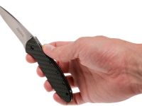 Складной нож Kershaw Leek, сталь CPM-154, рукоять карбон