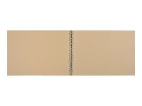 Альбом на спирали для набросков SMLT Sketch pad Kraft А4 60 л 90 г