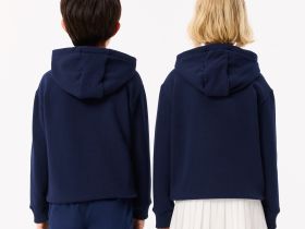 Детская толстовка Lacoste из органического хлопка