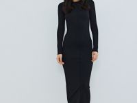 Облегающее платье, Черный