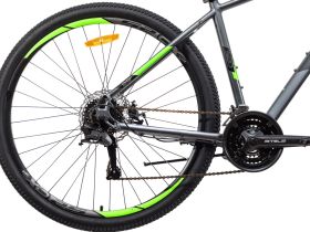 Горный велосипед Stels Navigator 920 MD 29 V010, год 2025, цвет Серый-Зеленый, ростовка 16.5