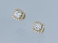 Пусеты из желтого золота э0312пс06220418_white