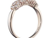 Классическое кольцо из красного золота с бриллиантами э0201кц10170100