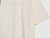 Футболка с принтом, Белый