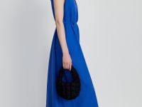 Сарафан макси льняной с вырезом на спине