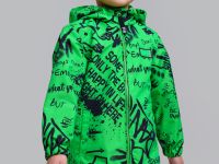 Куртка текстильная с полиуретановым покрытием для мальчиков (ветровка)