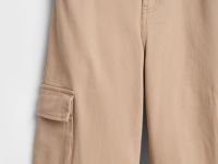 Брюки из твила для девочек, Бежевый