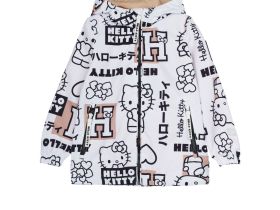 Куртка текстильная с полиуретановым покрытием для девочек (ветровка)