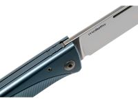 Складной нож LionSteel Thrill, сталь M390, рукоять Blue titanium