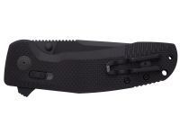 Складной нож SOG-TAC XR Black Out, сталь D2, рукоять G10
