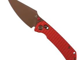 Складной нож Tenable Fenrir, сталь Nitro-V, рукоять алюминий, красный