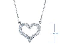 Колье из серебра э0612кл01210010