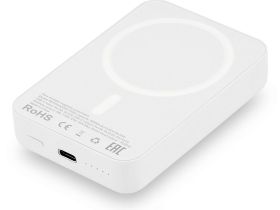 Внешний аккумулятор uBear Flow MagSafe, 10000mAh белый