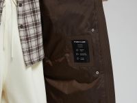 Длинный пуховик с натуральным пухом