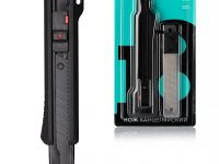 Нож канцелярский Globus 18 мм с набором лезвий 10 шт., блистер