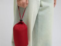 Стеганый пуховик с натуральным пухом