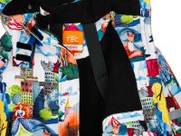 Комплект текстильный с полиуретановым покрытием для девочек: куртка, полукомбинезон