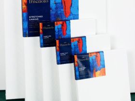 Холст на подрамнике Finenolo 20*25 см 280 г, 100% хлопок, универсальная грунтовка