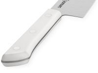 Набор из 3-х кухонных ножей (универсальный, для замороженных продуктов, шеф) Samura "Harakiri" (SHR-0230W) White, сталь AUS-8, рукоять ABS-пластик