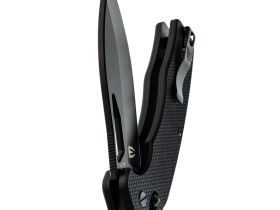 Складной нож Obertech ns-01 Drop point, сталь VG-10, рукоять G10, черный