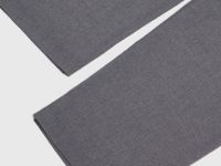 Брюки с защипами для девочек, Серый