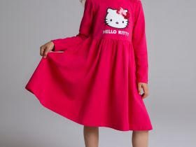 Платье трикотажное для девочек