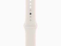 Смарт-часы Apple Watch Series 10 46mm Gold Titanium Case with Starlight Sport Band (M/L)