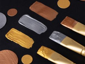 Набор гуаши Малевичъ, 3 цвета по 30 мл, металлик