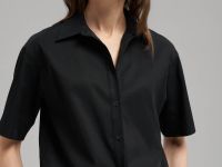 Свободная рубашка из тенселя