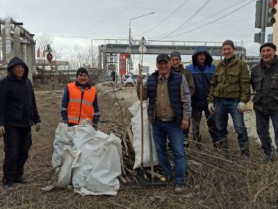 Первый общегородской субботник состоялся в Якутске