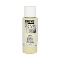 Акрил для декора Pebeo "Acrylic Paint" 59 мл, глянцевый, кремовый