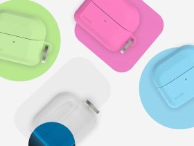 Чехол Araree Brio для Galaxy Buds 3 / Buds 3 Pro, розовый