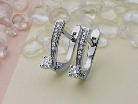 Серьги из серебра э0612сг05150100