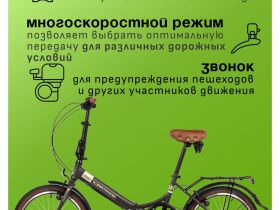 Складной велосипед Novatrack Aurora 3.6 20, год 2024, цвет Коричневый