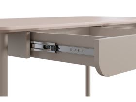 Письменный стол Дорис-3 120x60 Кремовый/Велюр
